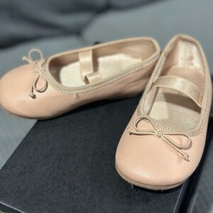 H&M Pink ballet shoes for girls- toddler 6
